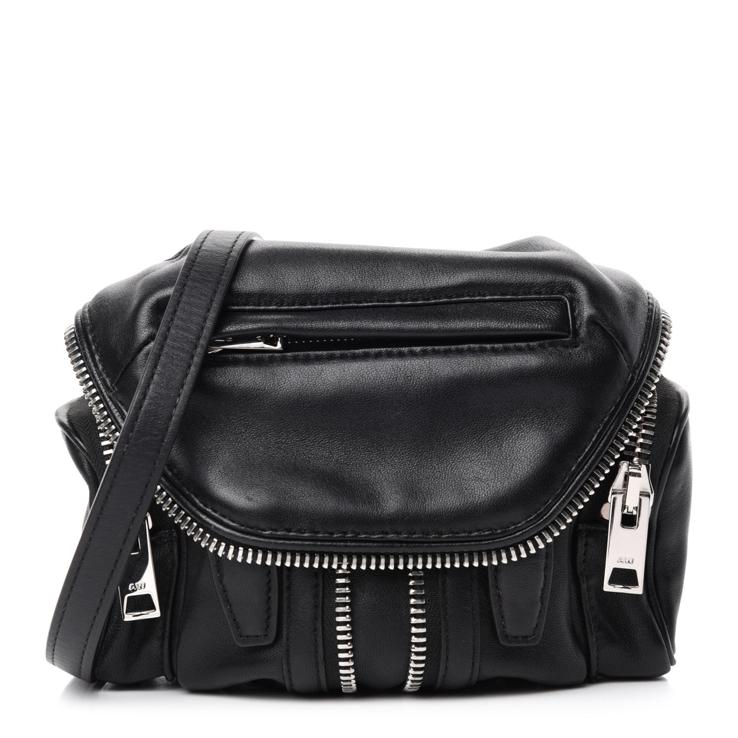Alexander Wang Lambskin Micro Marti Crossbody Black 1 of 11