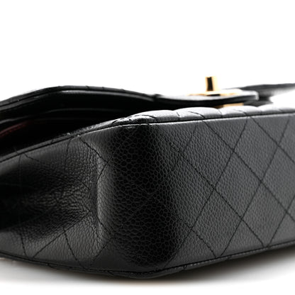 Chanel Caviar Quilted Small Double Flap Black 9 of 11