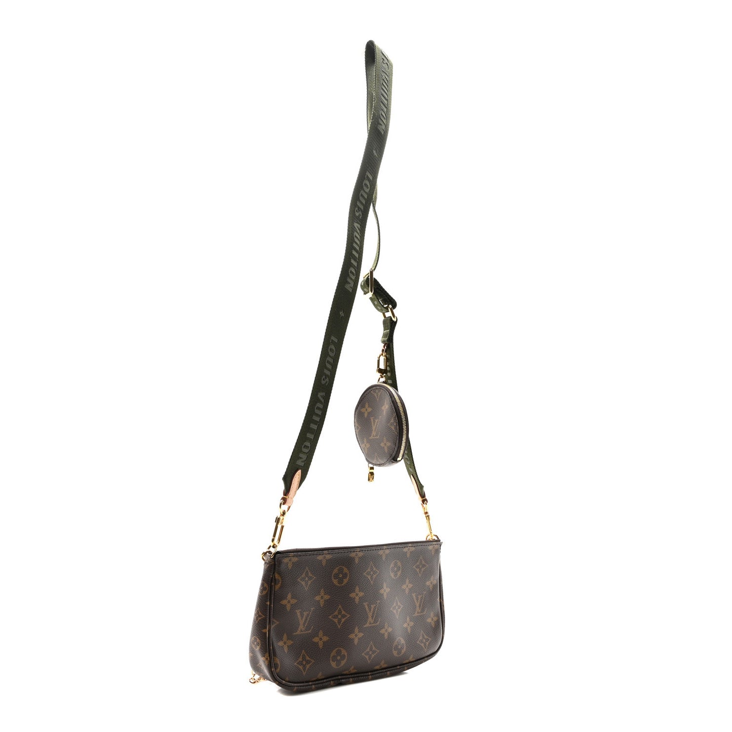 Monogram Multi Pochette Accessories Kaki