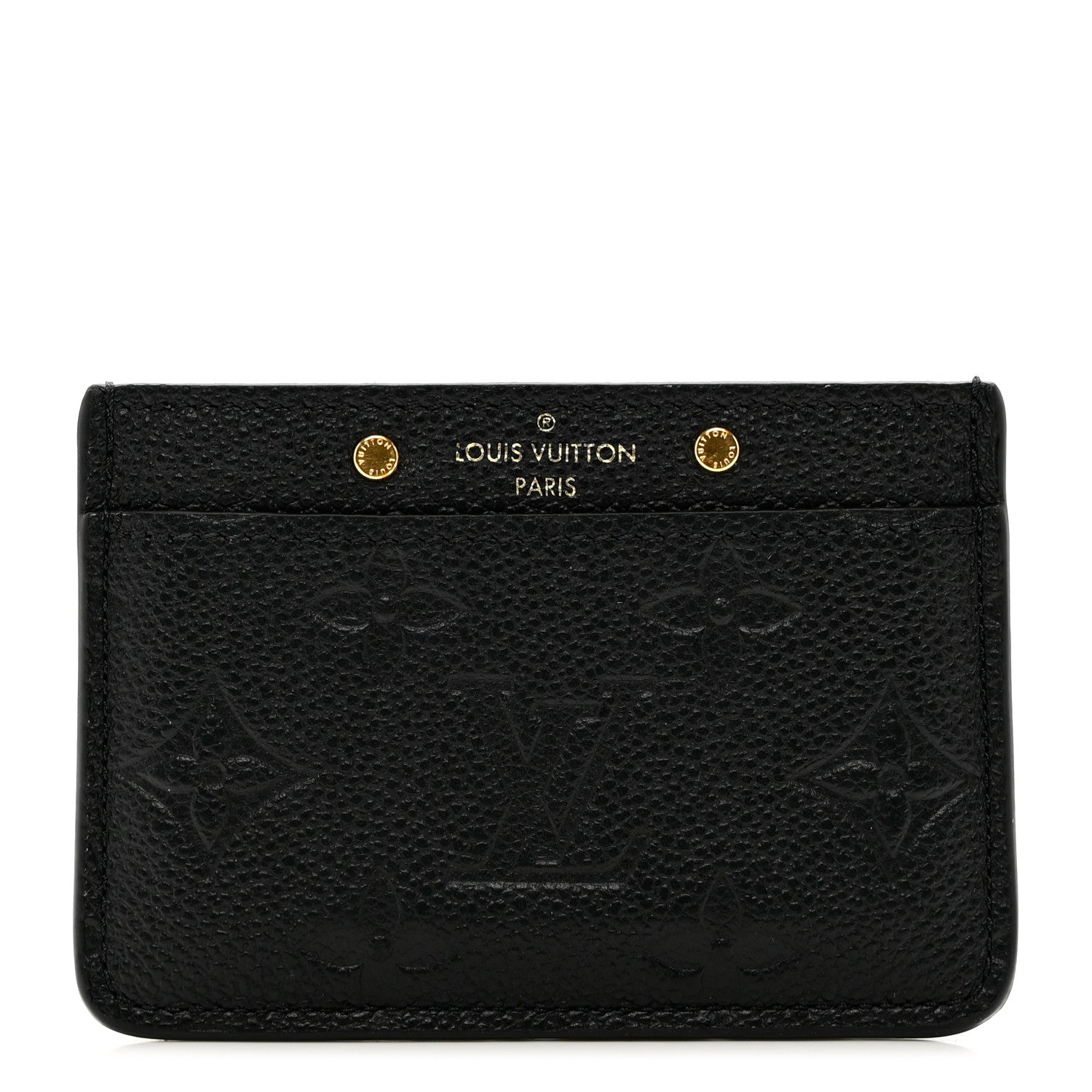 Louis Vuitton Empreinte Card Holder Black 1 of 6
