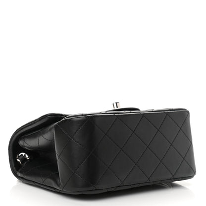 Chanel Lambskin Quilted Mini Square Flap Black 4 of 13