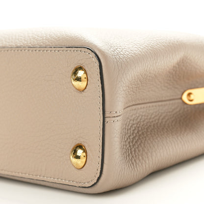 Louis Vuitton Taurillon Capucines BB Galet 9 of 9