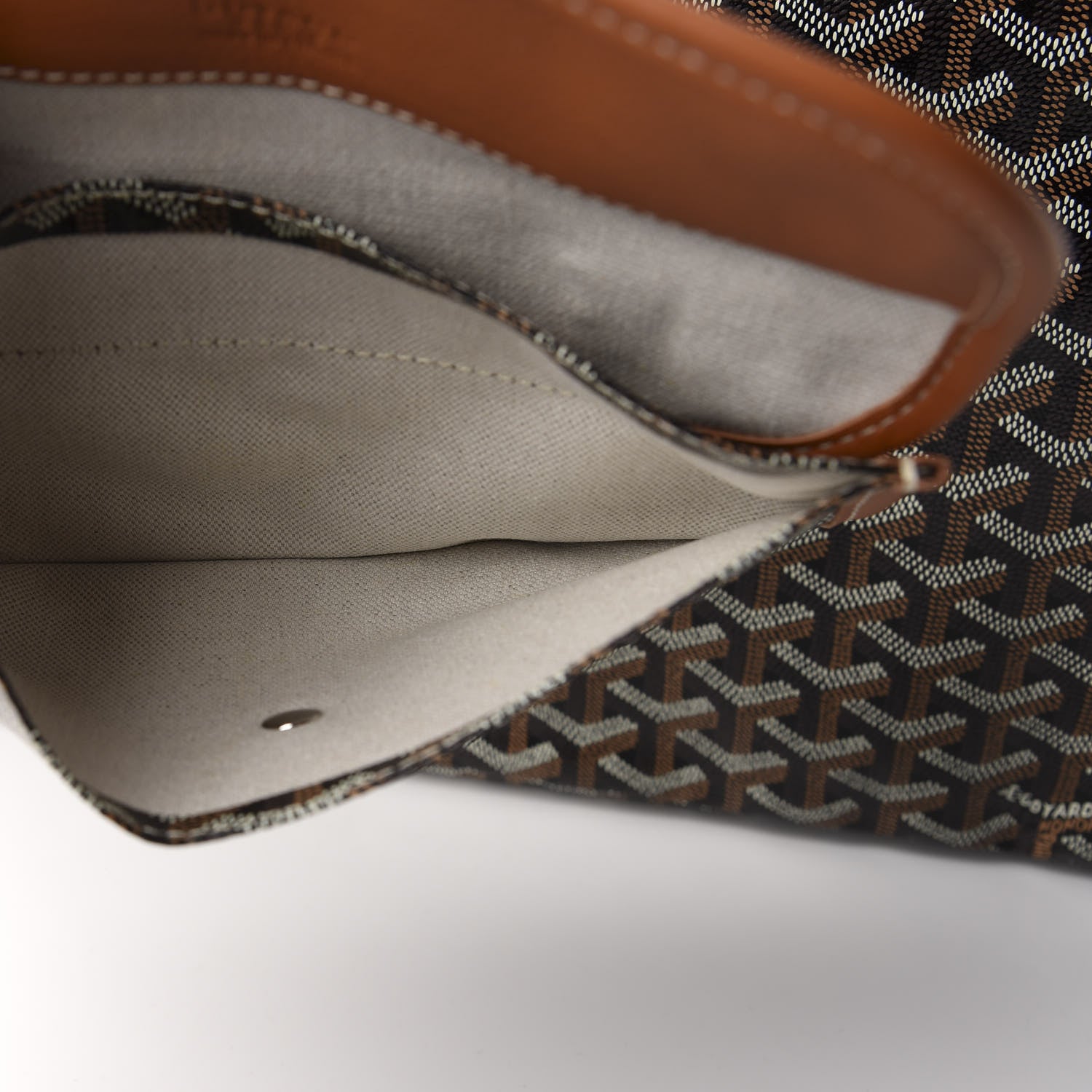 Goyard Goyardine Saint Louis GM Black Gold 10 of 11