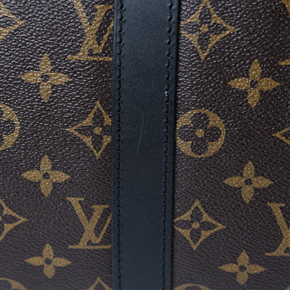 Louis Vuitton Monogram Macassar Keepall Bandouliere 45 11 of 12