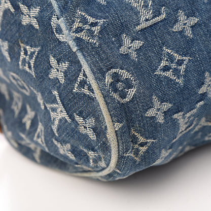 Louis Vuitton Monogram Denim Neo Speedy Blue 8 of 17
