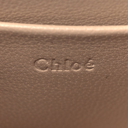 Chloe Calfskin Small Nile Bracelet Minaudiere Bag Biscotti Beige 6 of 12
