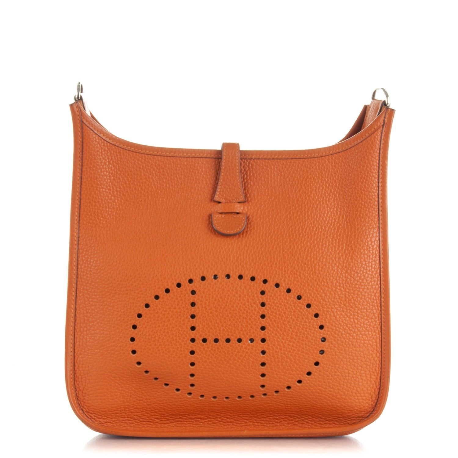 Hermes Togo Evelyne II PM Orange 1 of 10