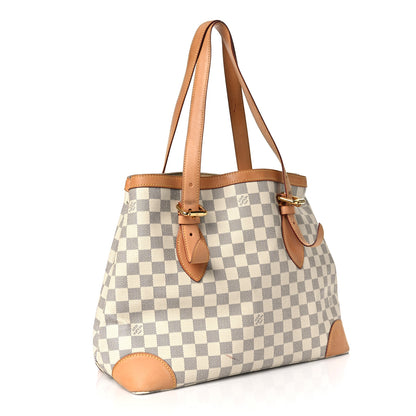 Louis Vuitton Damier Azur Hampstead MM 3 of 15