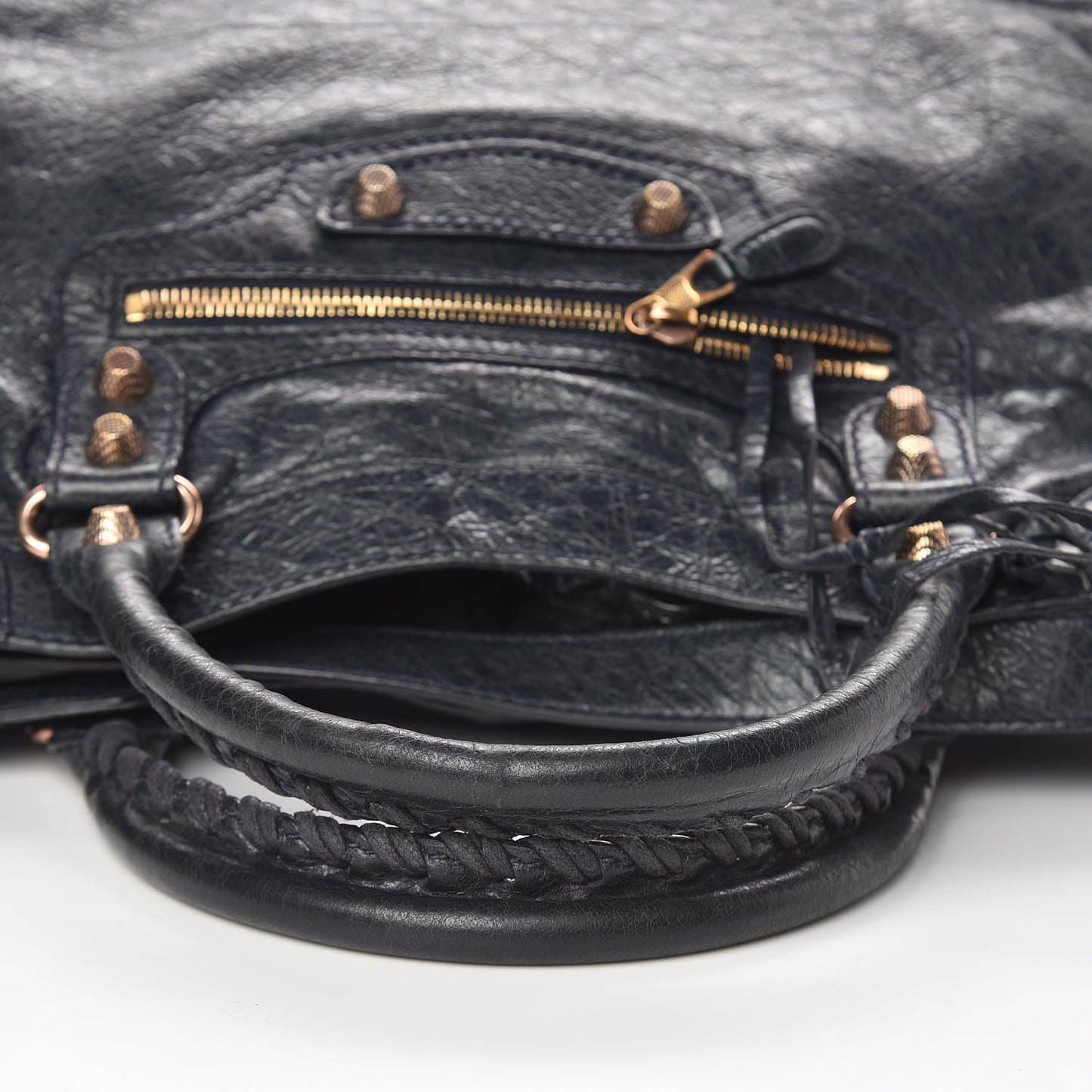 Agneau Giant 12 Rose Gold Hardware Velo Dark Night