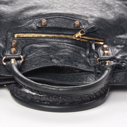 Balenciaga Agneau Giant 12 Rose Gold Hardware Velo Dark Night 17 of 18