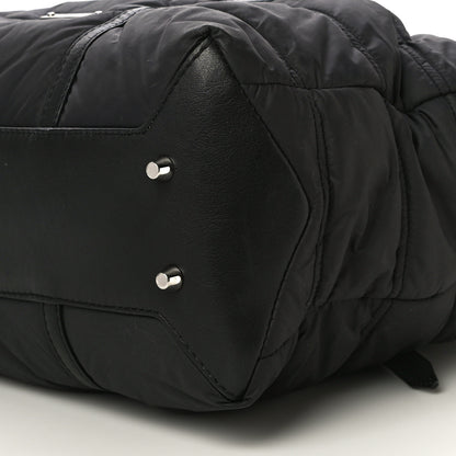 Burberry Nylon House Check Quilted Abbey Diaper Bag Black 11 of 12