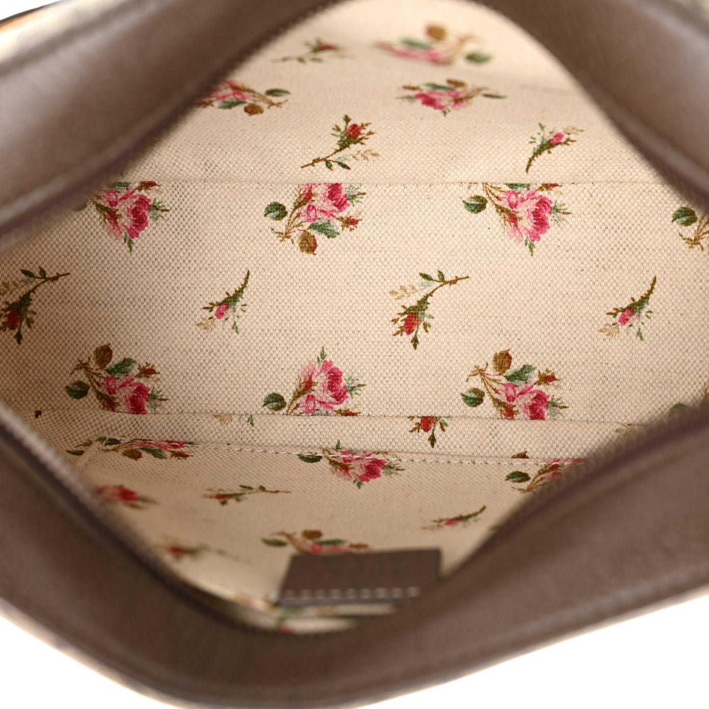 GG Supreme Monogram Web Neo Vintage Shoulder Bag Beige New Acero Crop