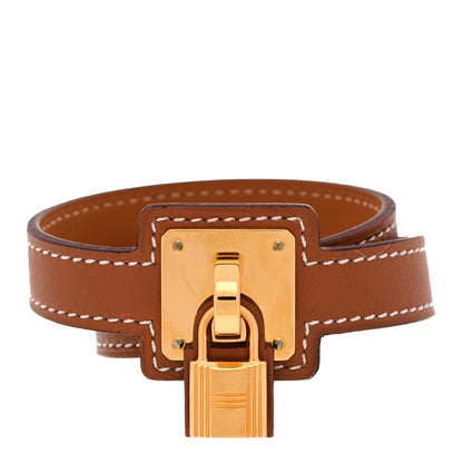 Hermes Swift O'Kelly Double Tour Bracelet Gold 1 of 7