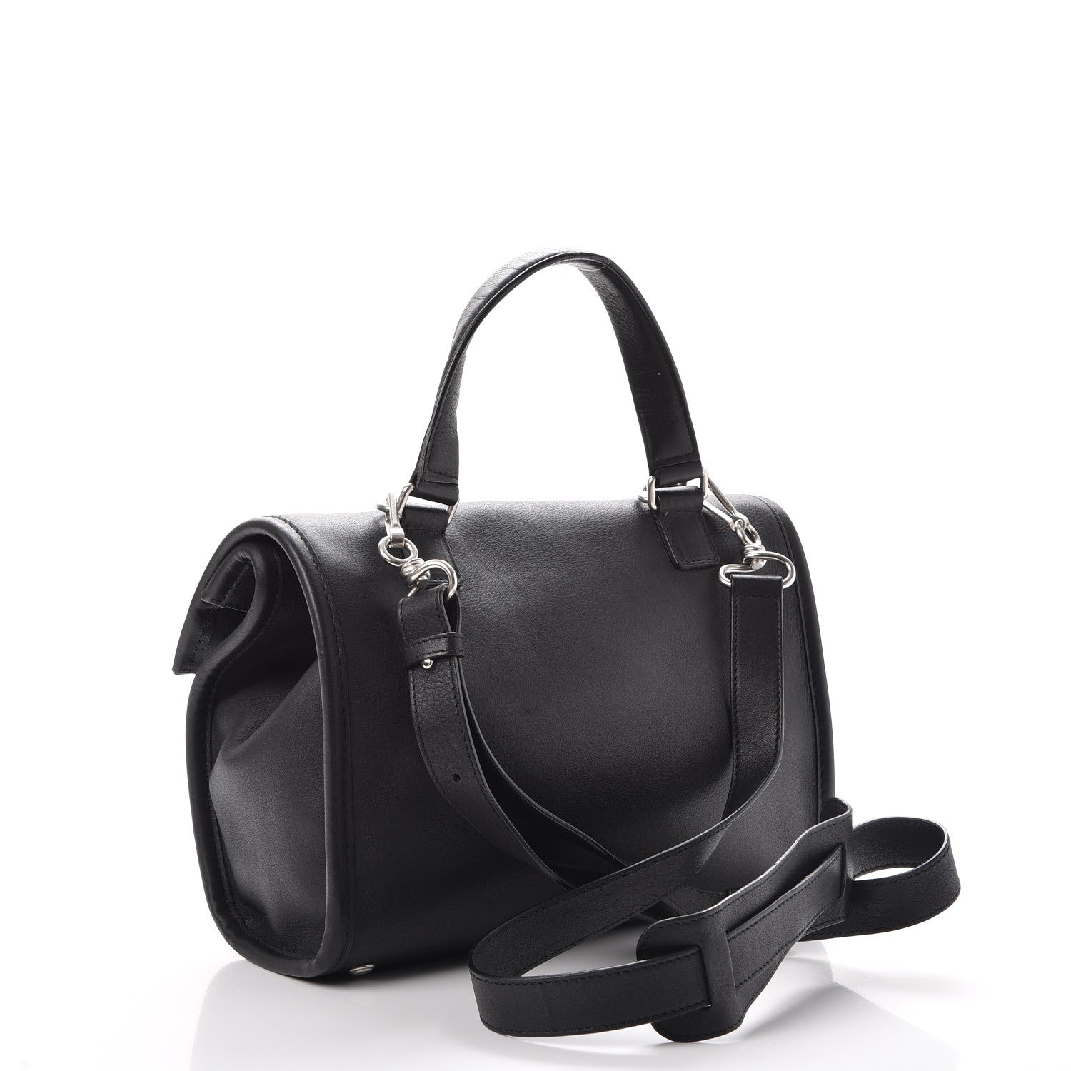 Balenciaga Veau Soyeux Small Tool Satchel Black 3 of 13