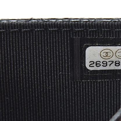 Chanel Caviar Quilted Flap Card Holder Black 8 of 9