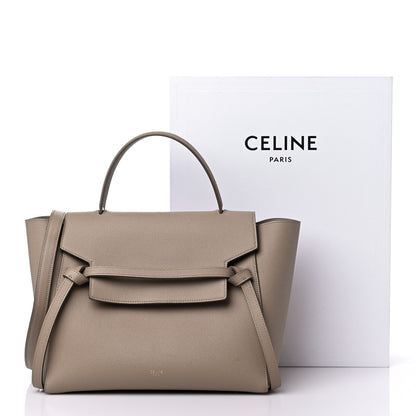 Celine Grained Calfskin Mini Belt Bag Light Taupe 15 of 15