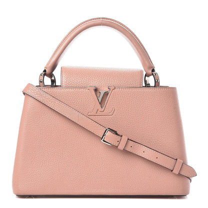 Louis Vuitton Taurillon Capucines PM Magnolia 1 of 14