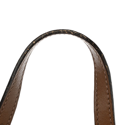 Gucci GG Supreme Monogram Margaux Calfskin Small Nice Top Handle Dome Bag Beige Ebony Acero 16 of 17