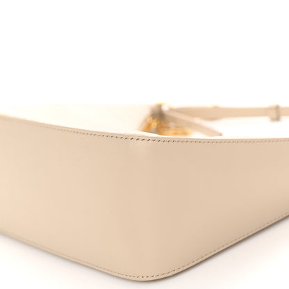Givenchy Coated Canvas Logo 4G Embossed Small Moon Cut Out Shoulder Bag Natural Beige 10 of 11