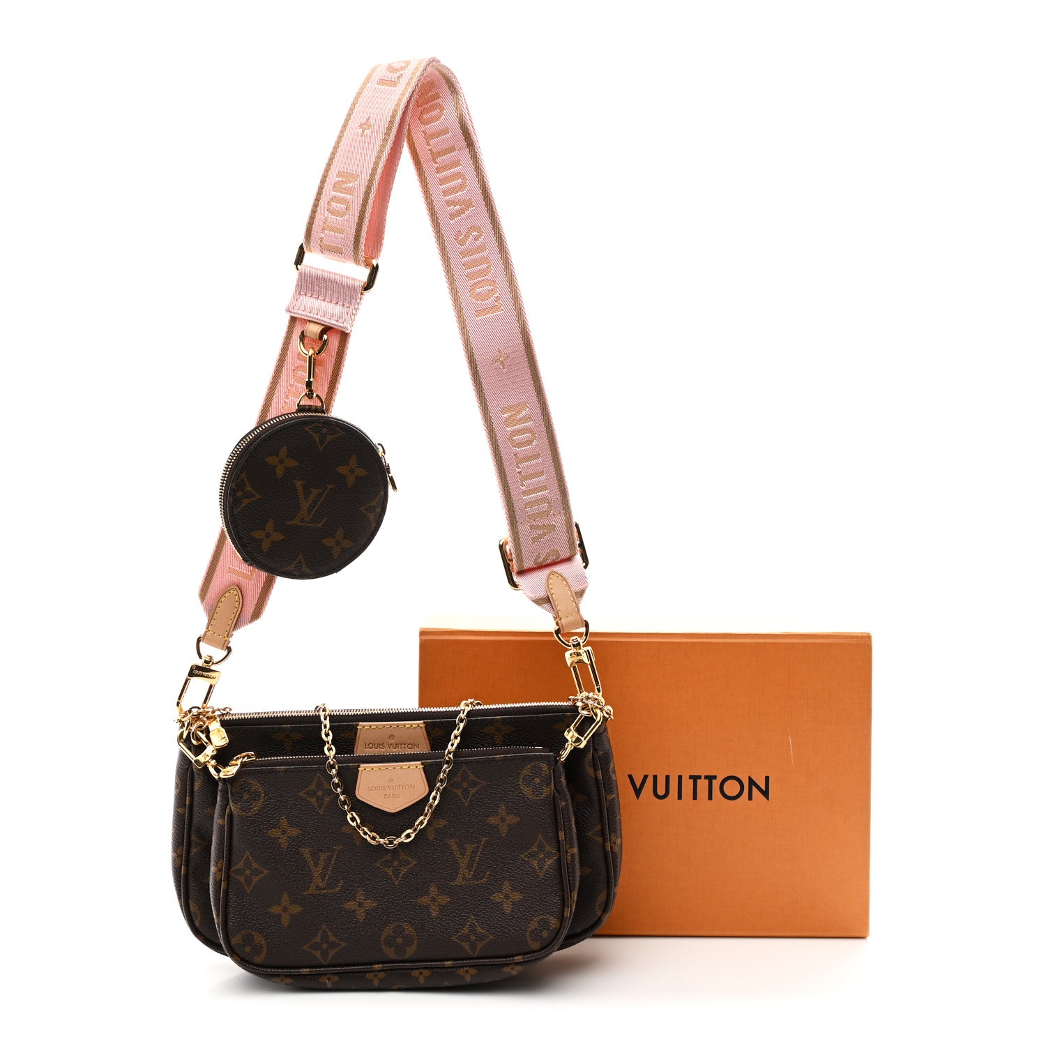 Louis Vuitton Monogram Multi Pochette Accessories Rose Clair 13 of 13