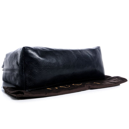 Gucci Pebbled Calfskin Large Soho Chain Shoulder Bag Black 4 of 8