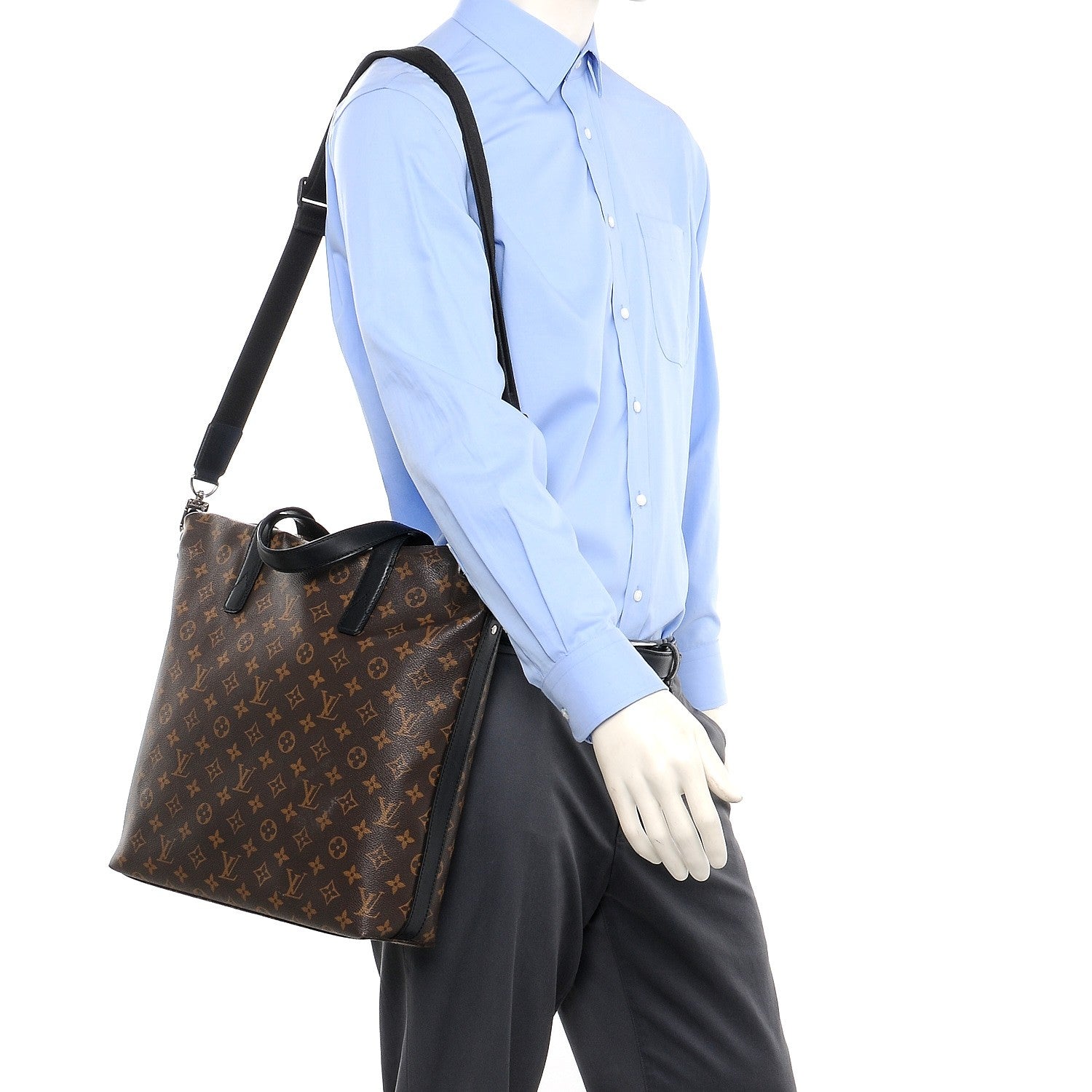 Louis Vuitton Monogram Macassar Kitan 2 of 7