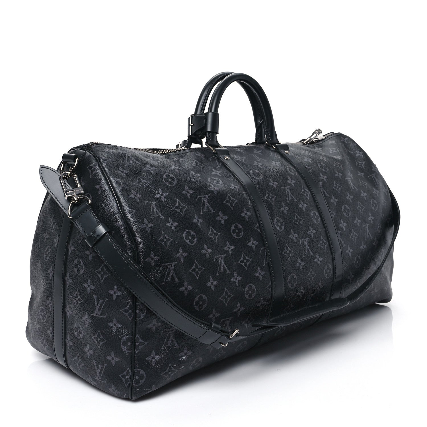 Louis Vuitton Monogram Eclipse Keepall Bandouliere 55 2 of 10