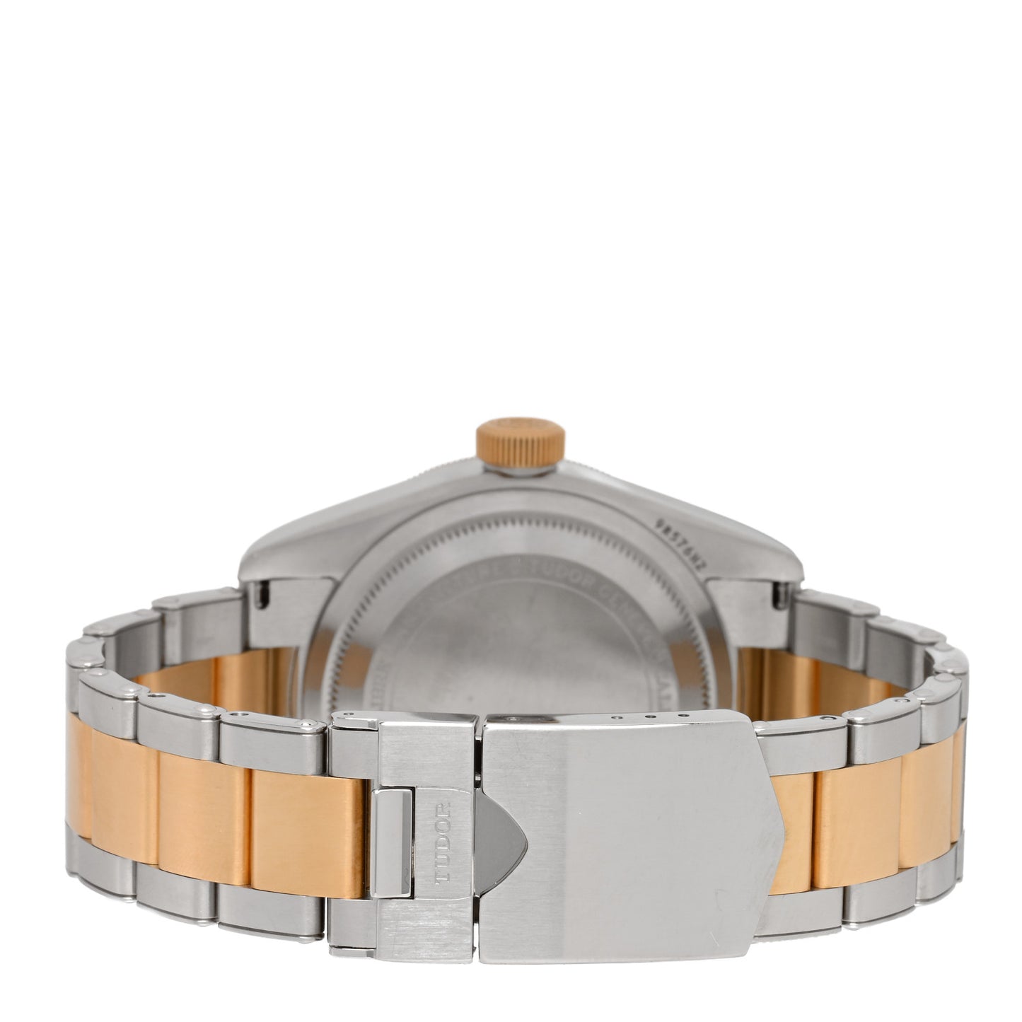 Stainless Steel 18K Yellow Gold 41mm Black Bay S&G Chronograph Automatic Watch Black 79833MN