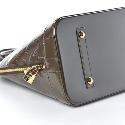Louis Vuitton Vernis Alma GM Vert Bronze 7 of 8