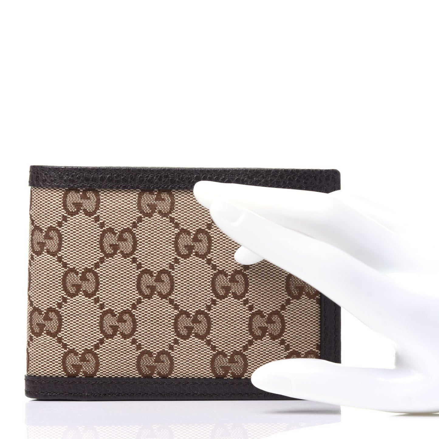 Monogram Mens Bi-Fold Wallet Brown