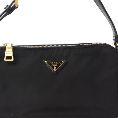 Prada Tessuto Nylon Pochette Black 9 of 10