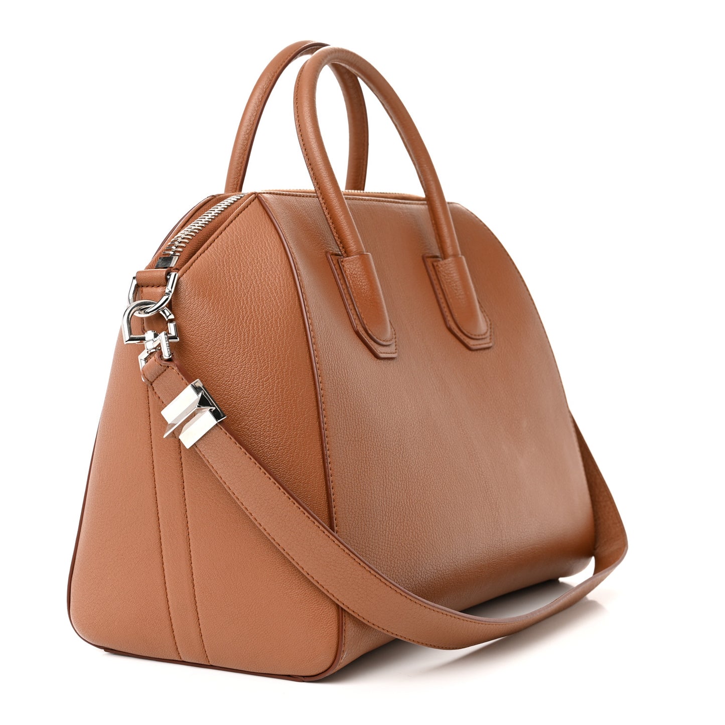 Sugar Goatskin Medium Antigona Cognac