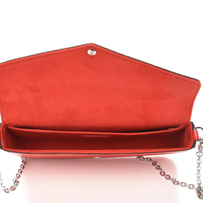 Louis Vuitton Epi Pochette Felicie Coquelicot 5 of 7