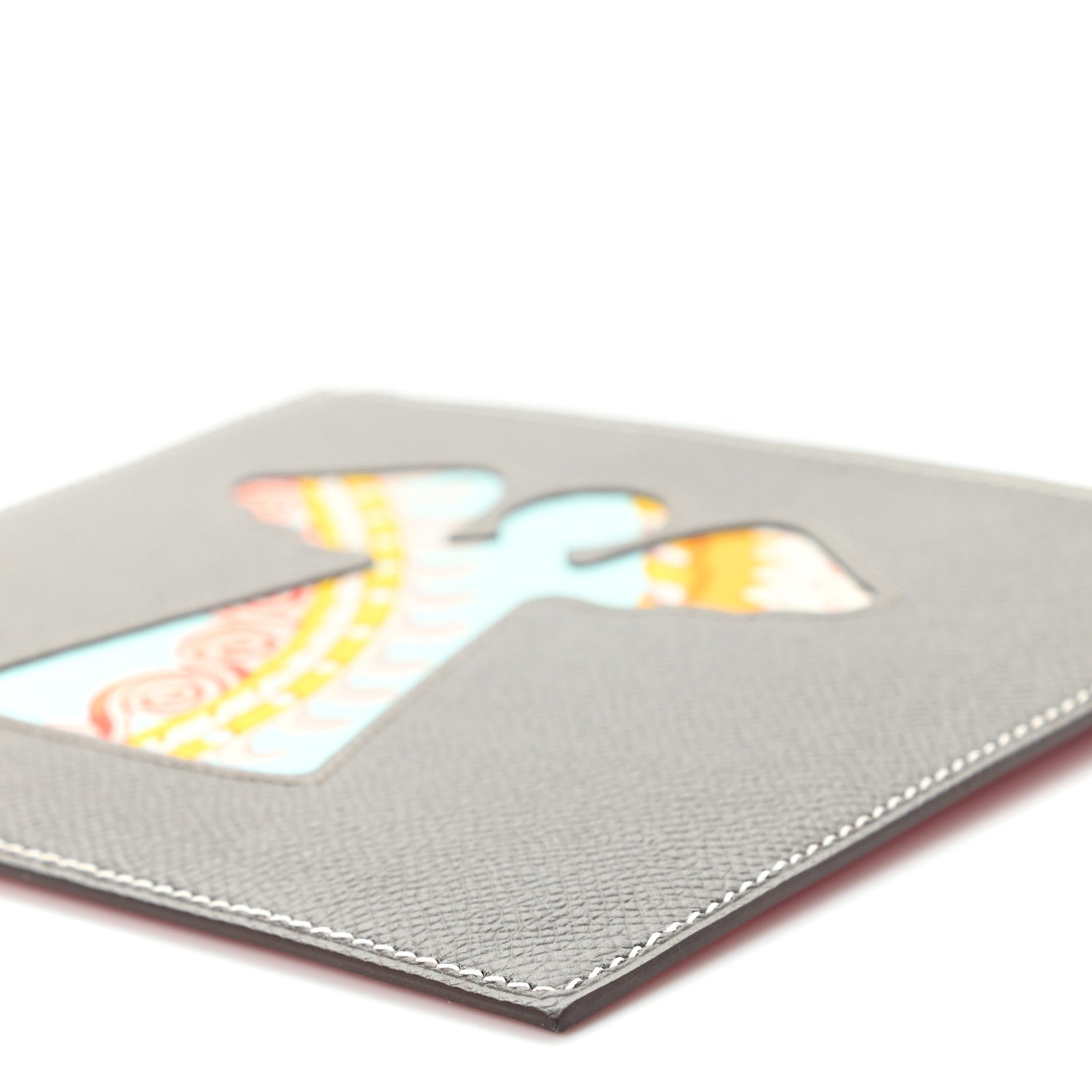 Hermes Epsom Swift Petit H Flat Case Multicolor 9 of 9
