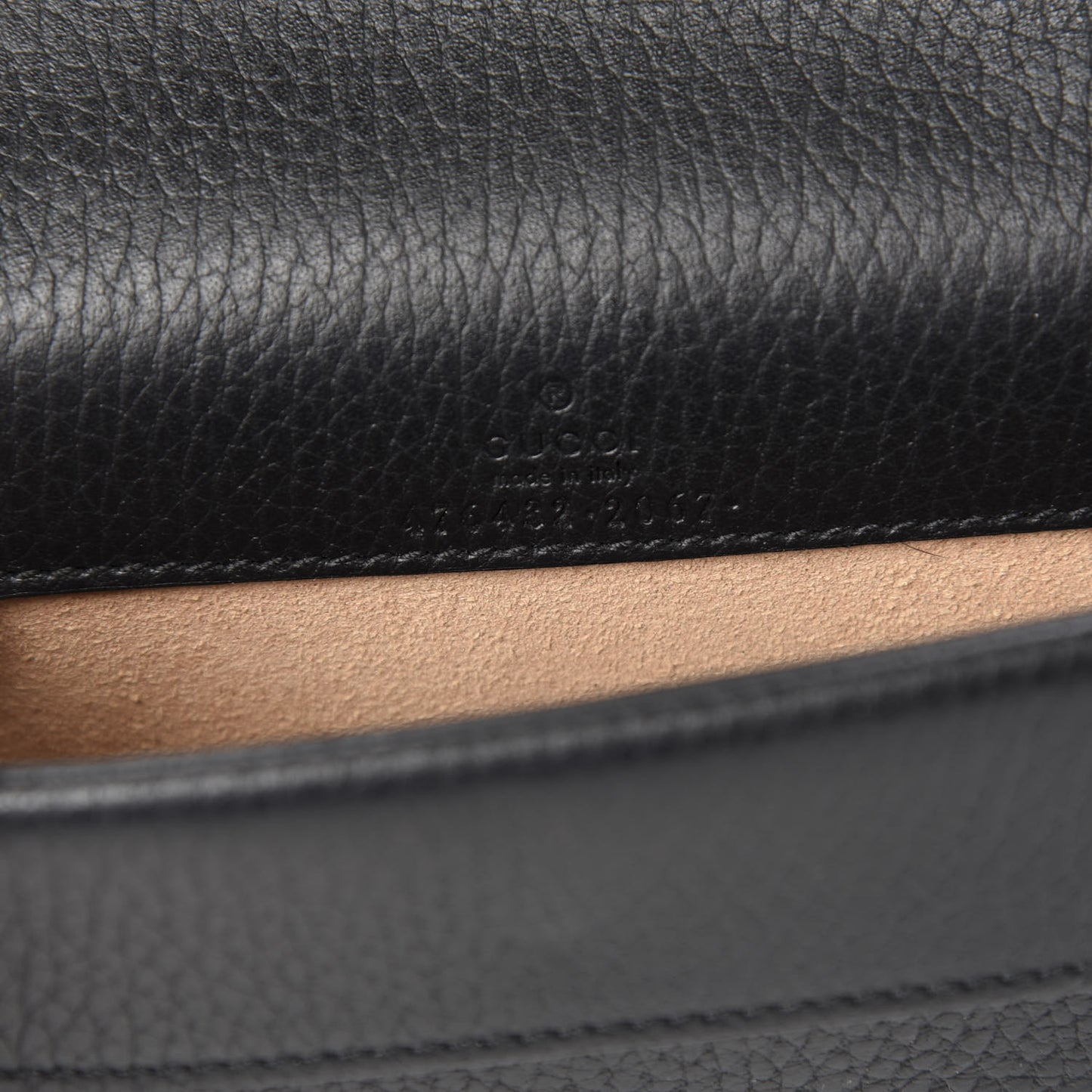 Calfskin Super Mini Dionysus Shoulder Bag Black