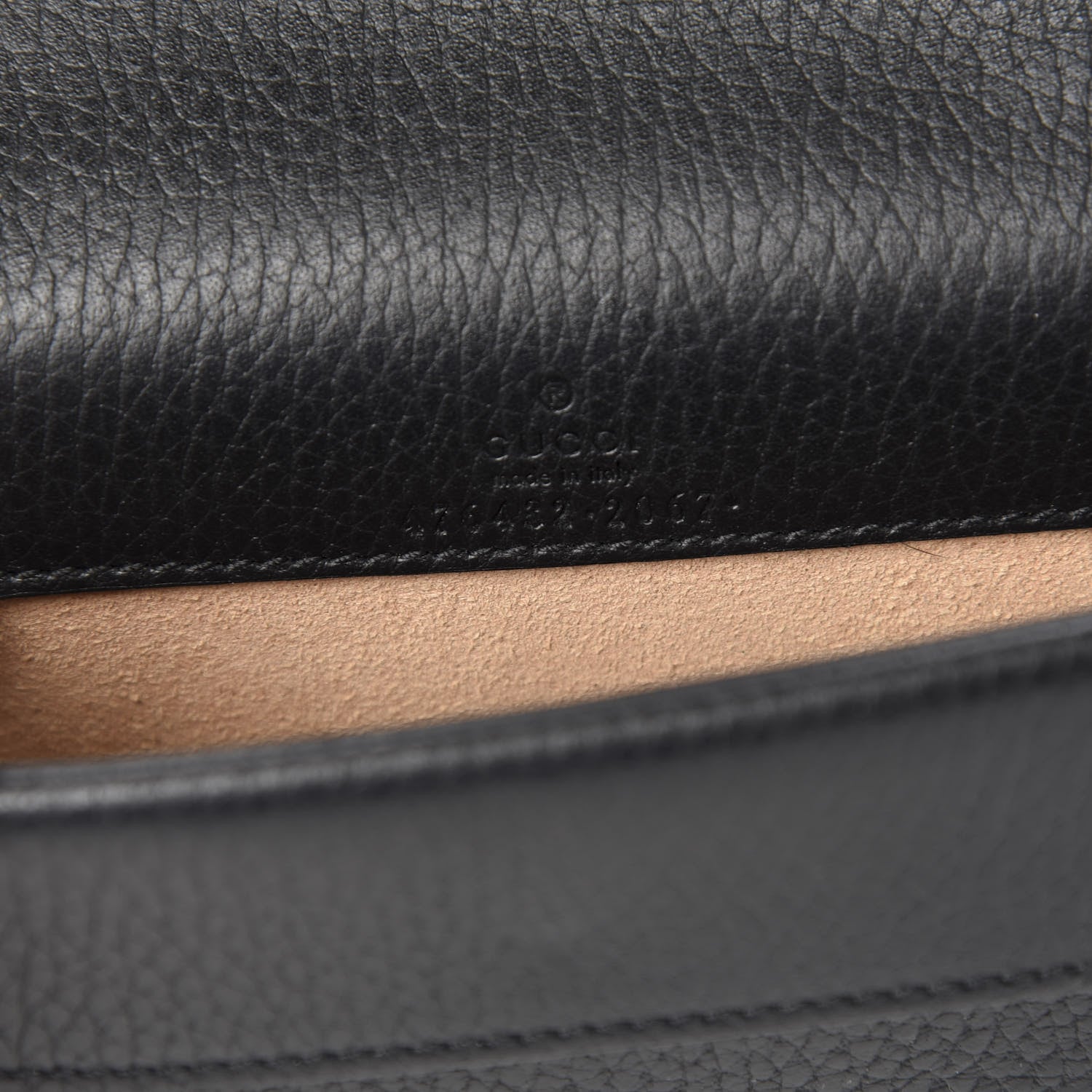 Gucci Calfskin Super Mini Dionysus Shoulder Bag Black 5 of 9