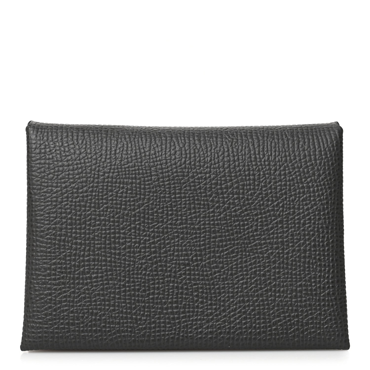 Hermes Epsom Calvi Duo Card Case Gris Meyer 1 of 8