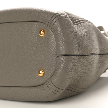 Prada Vitello Phenix Shoulder Bag Argilla 9 of 9