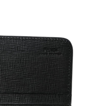 Fendi Vitello Elite Studded Monster Continental Wallet on Chain Black 5 of 7