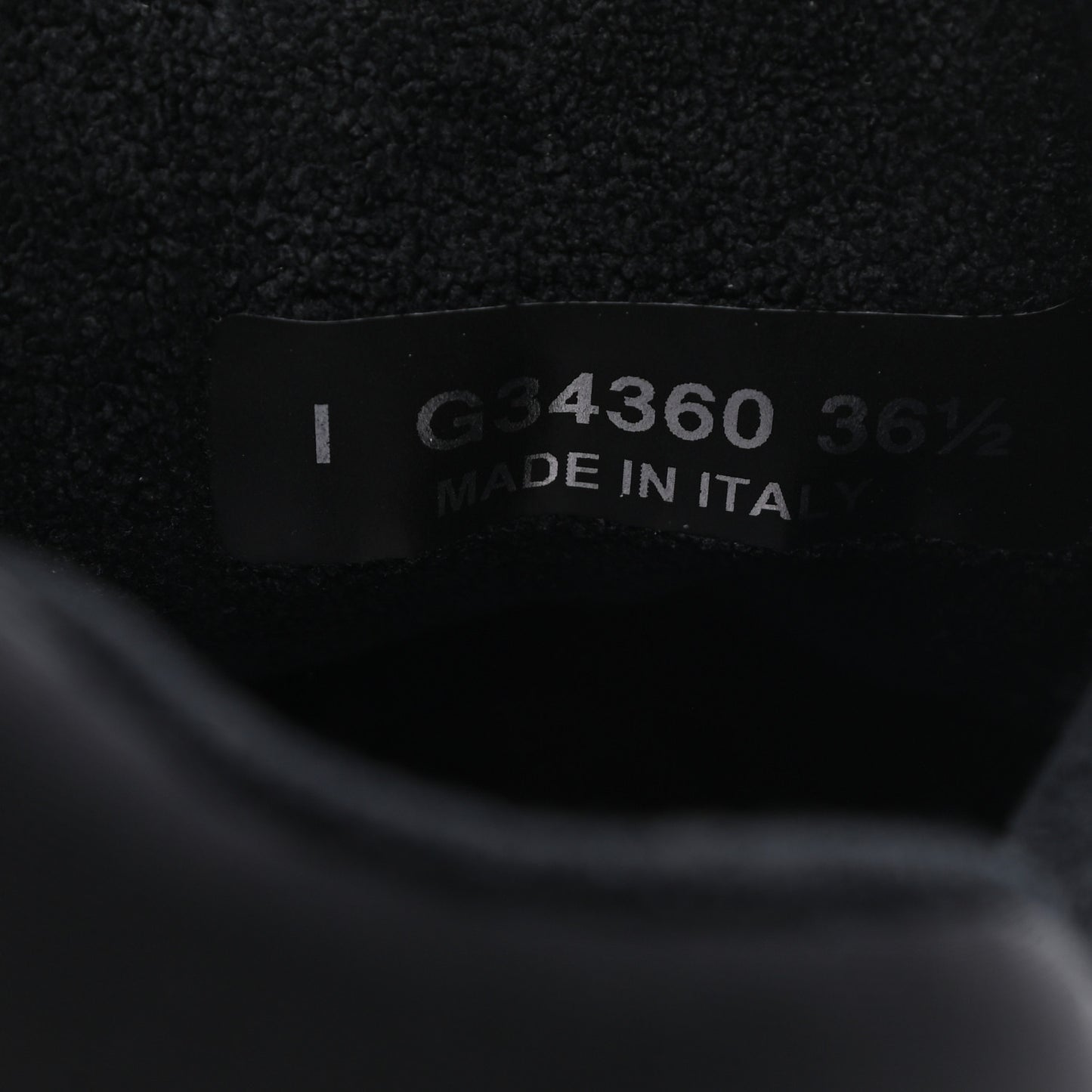 Nylon Calfskin Suede Calfskin CC Sneakers 36.5 Black