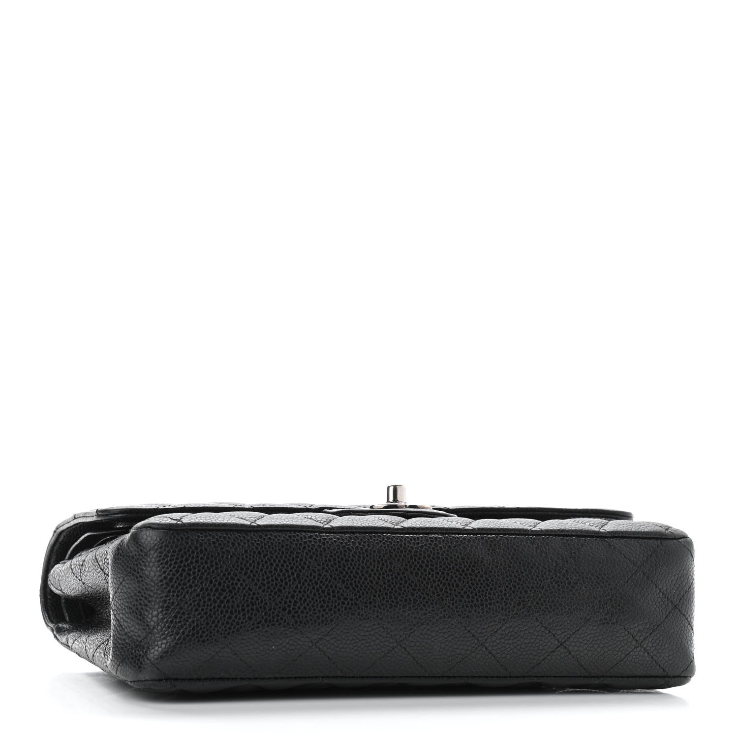 Chanel Caviar Quilted Medium Double Flap Black 4 of 12