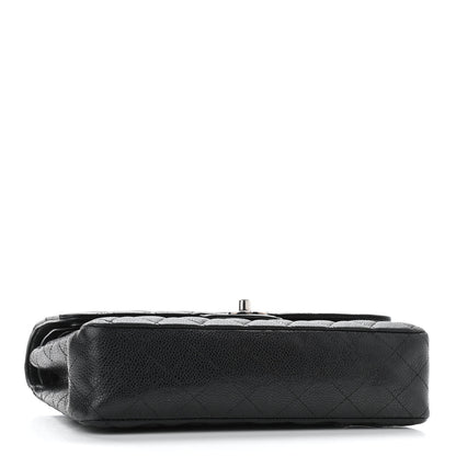 Chanel Caviar Quilted Medium Double Flap Black 4 of 12
