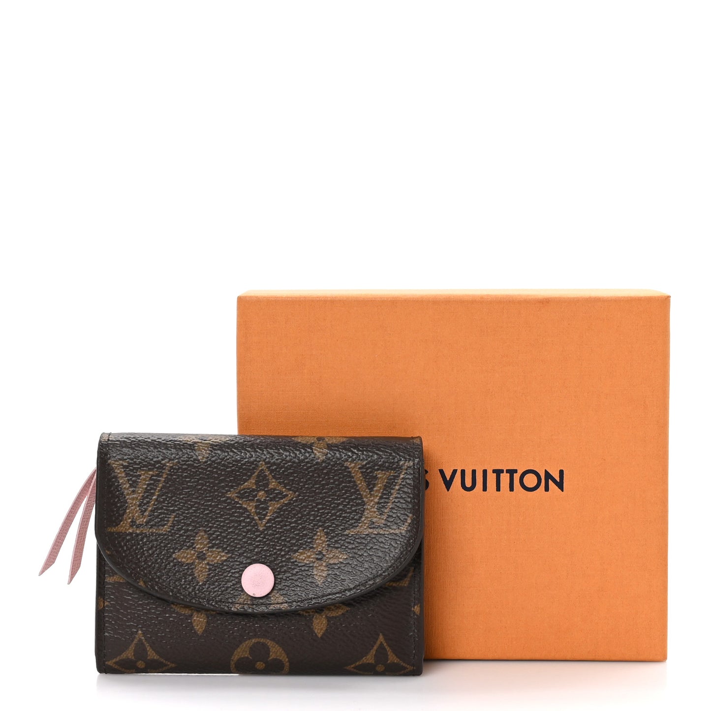 Monogram Rosalie Coin Purse Rose Ballerine