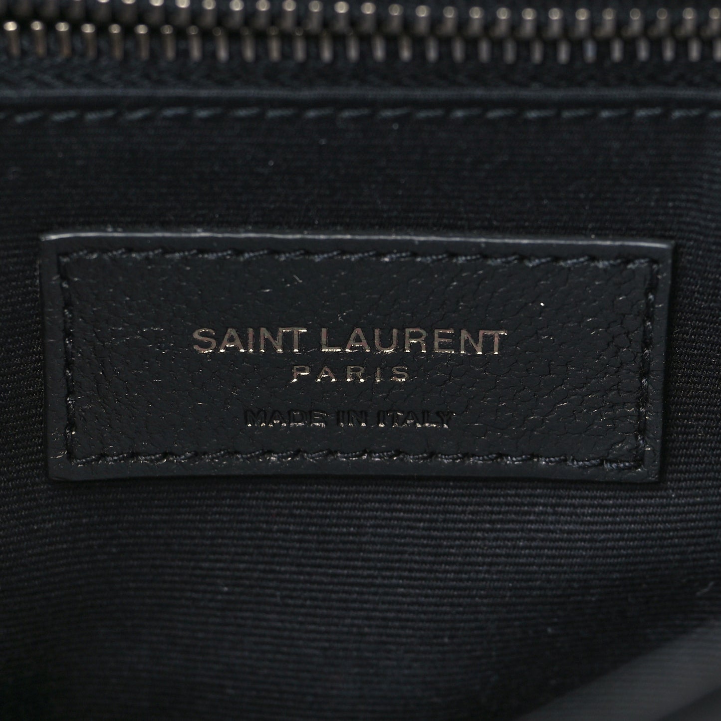 Crinkled Calfskin Matelasse Monogram Medium Niki Chain Satchel Black