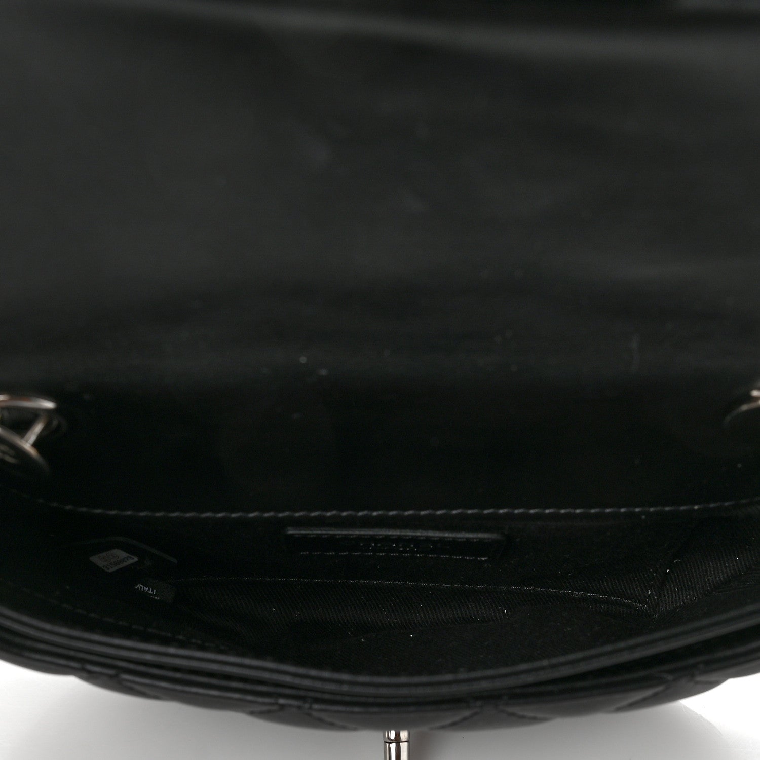 Chanel Calfskin Quilted CC Uniform Flap Belt Bag Black 4 of 9