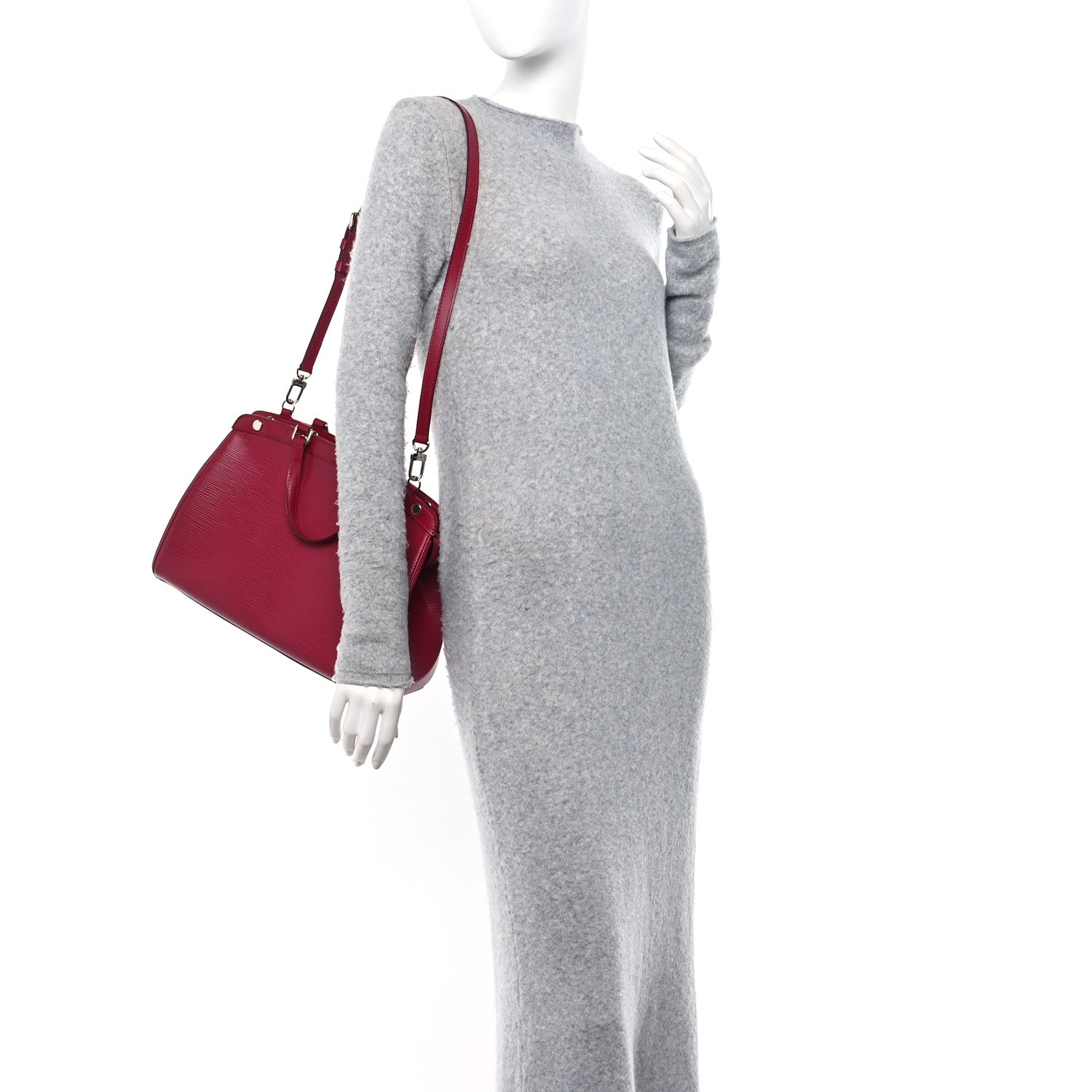 Louis Vuitton Epi Brea MM Rubis 2 of 9