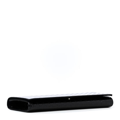 Gucci Patent Microguccissima Small Broadway Clutch Black 3 of 4