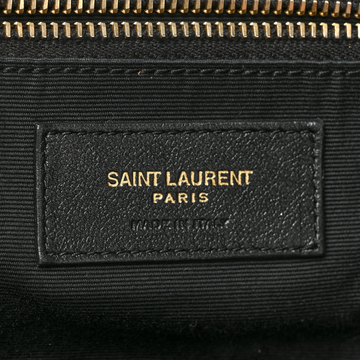 Saint Laurent Lambskin Quilted Maxi Icare Shopping Tote Black 8 of 17