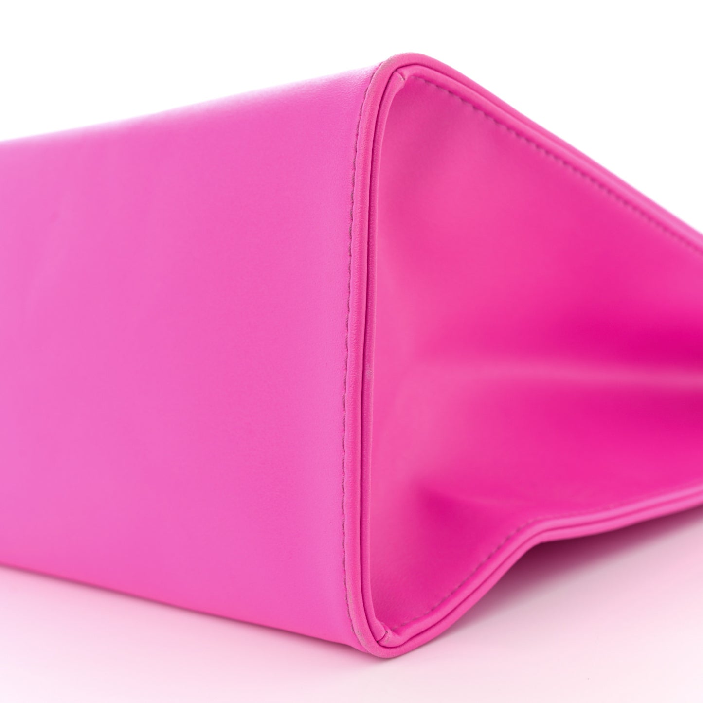 Vegan Leather Medium Shopping Bag Azalea