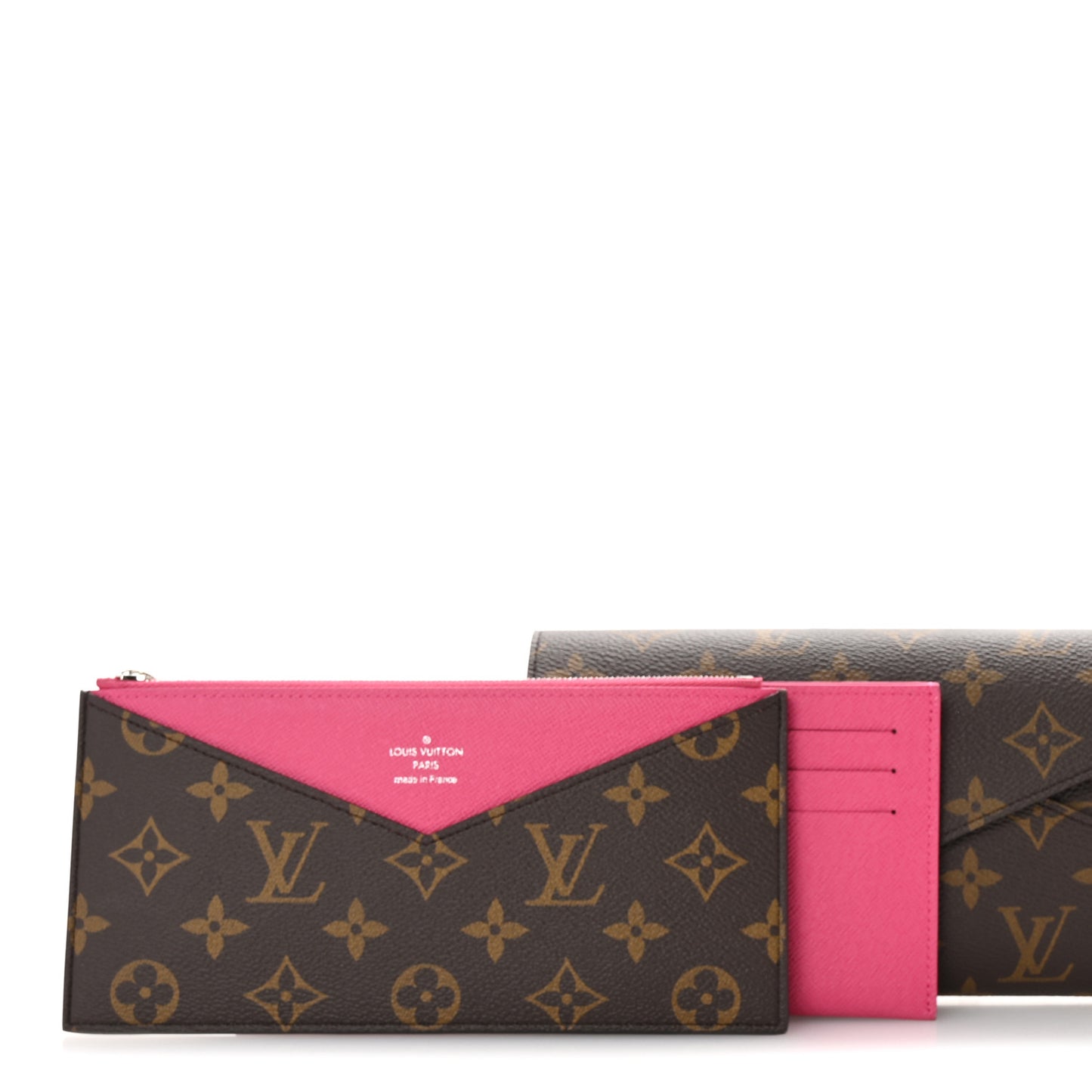Monogram Kirigami Organizer Set Pondichery Pink